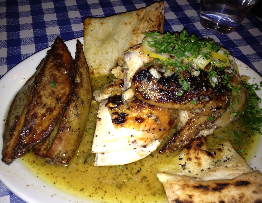 Chicken Sorrento, the star at Gio's.